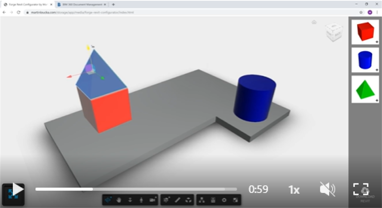 Interaktiver Forge Viewer