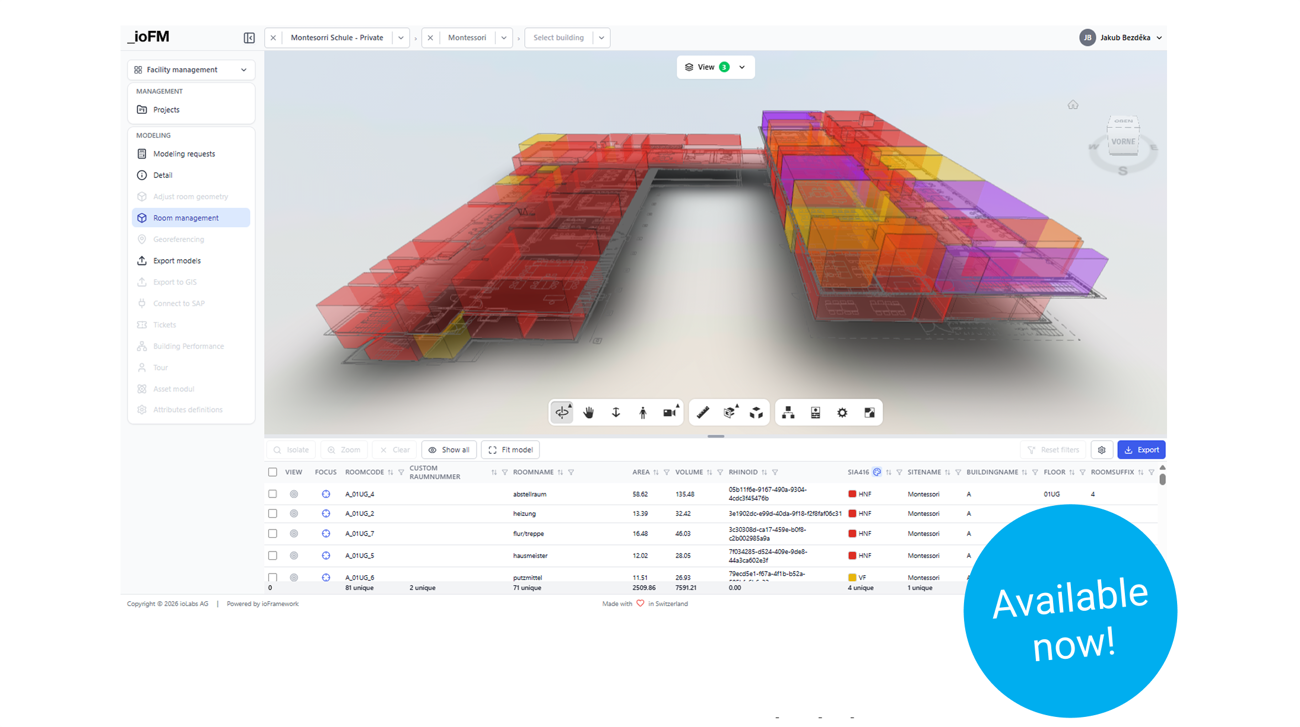 ioFM für Facility Management: Jetzt im Autodesk App Store verfügbar
