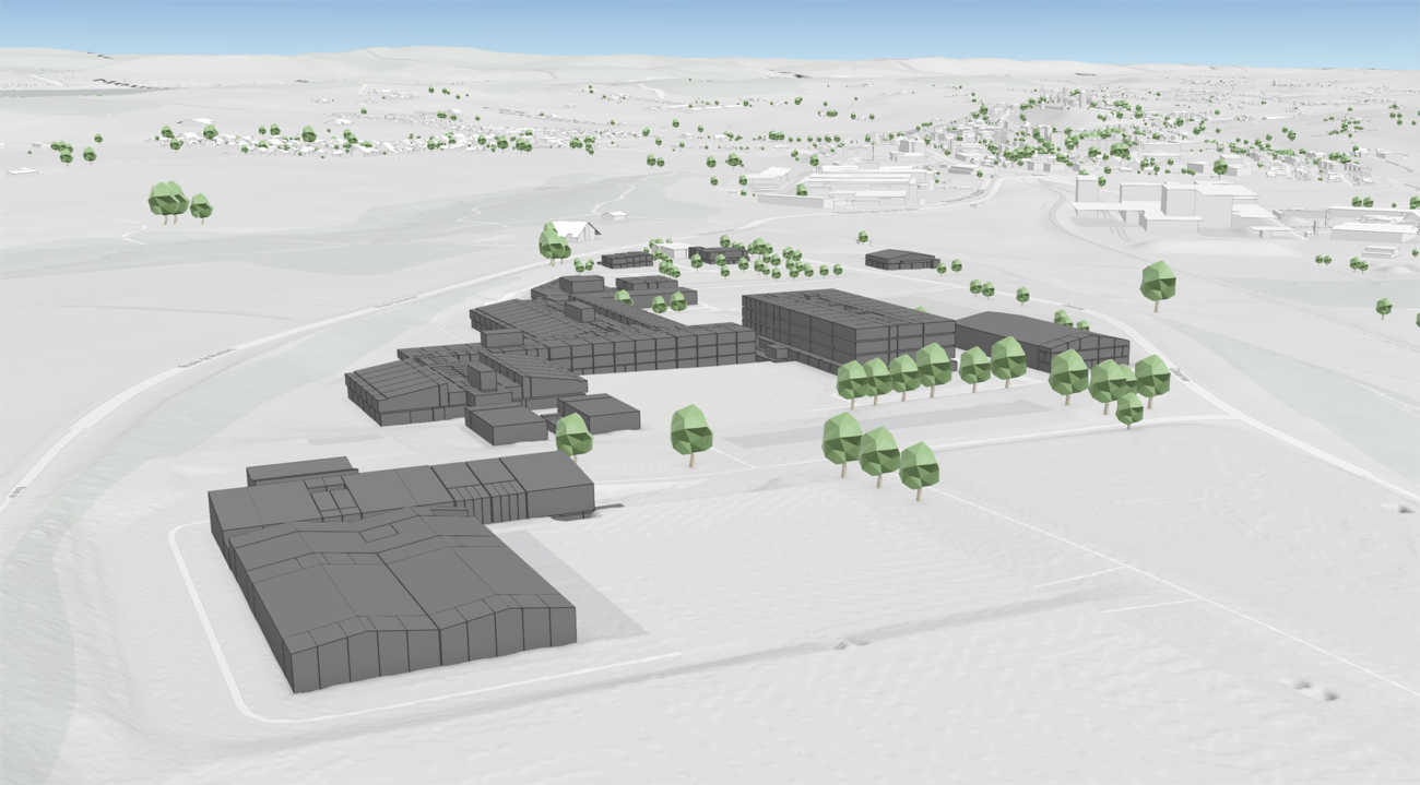 ioFM – Digitizing a Multi-Building Campus for armasuisse